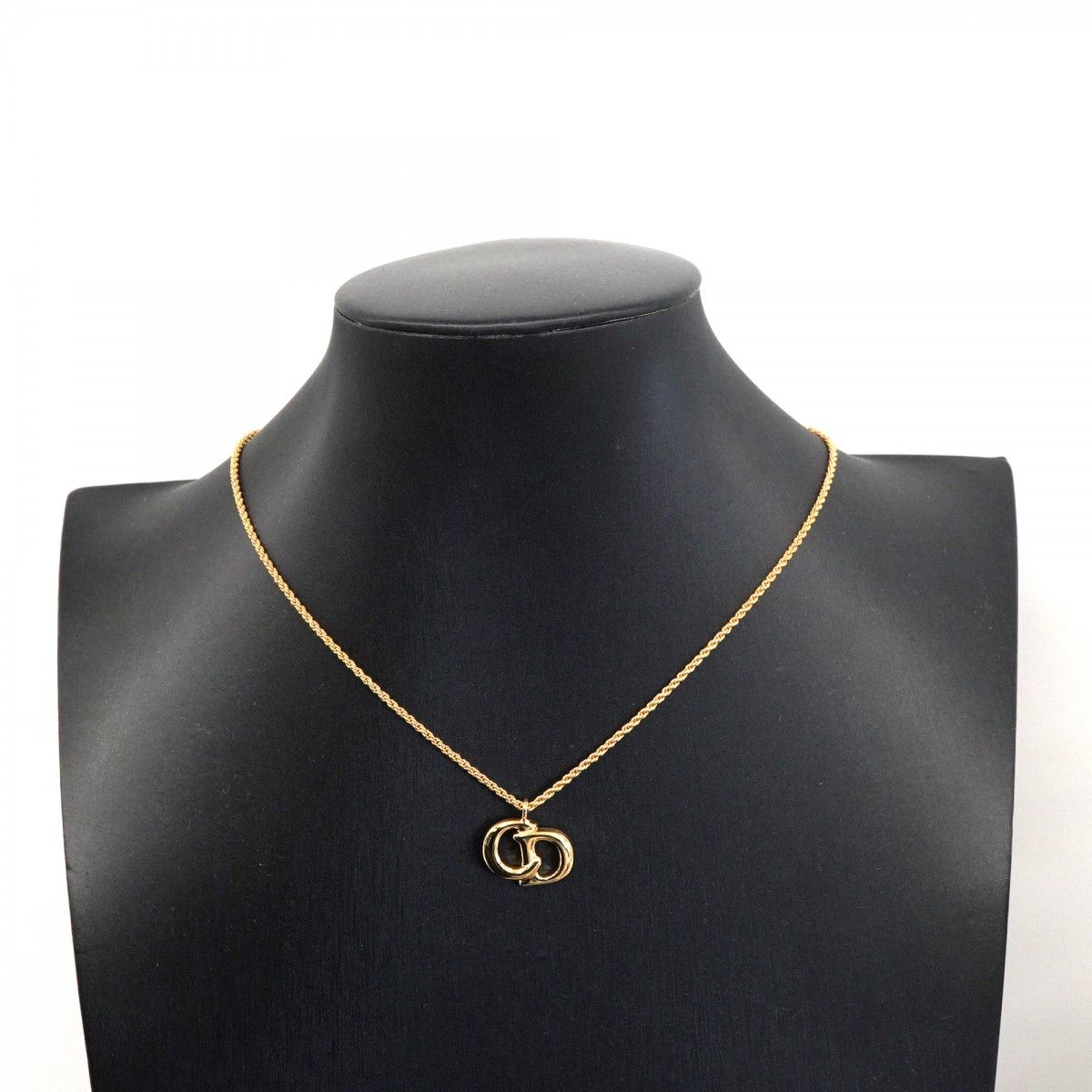 Dior Necklace CD Logo Gold Plated — view 6