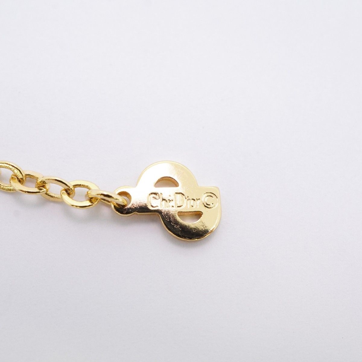 Dior Necklace CD Logo Gold Plated — view 5