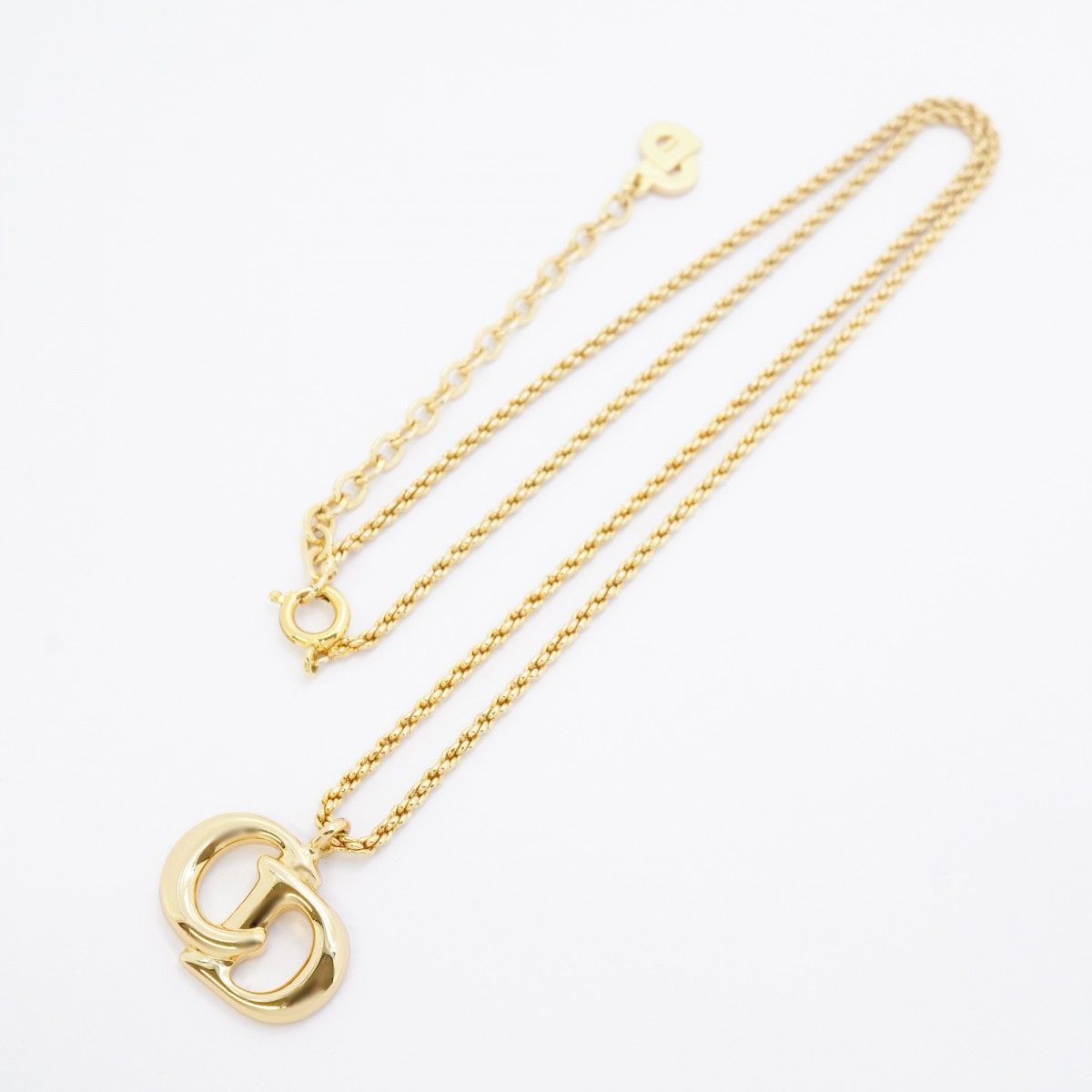 Dior Necklace CD Logo Gold Plated — view 3