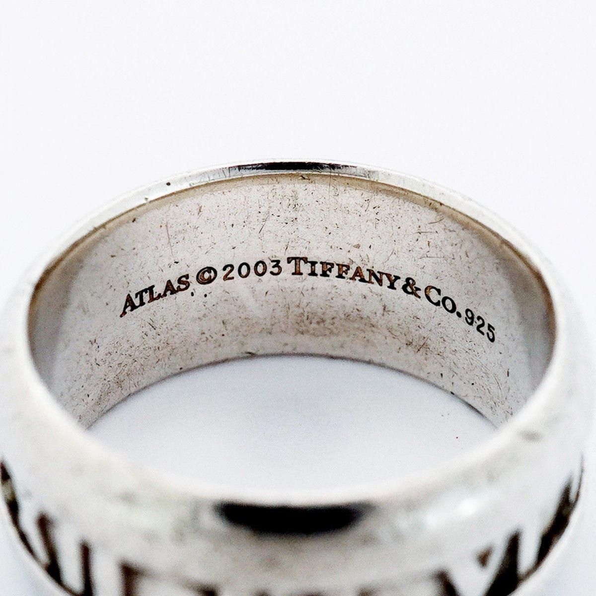 Tiffany & Co Ring Atlas 925 Sterling Silver — view 4