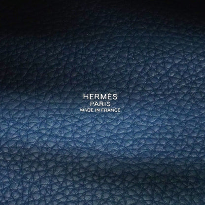 Hermes Handbag Picotin Lock Kazak PM Taurillon Clemence Vert Bosphore Cypress — view 5