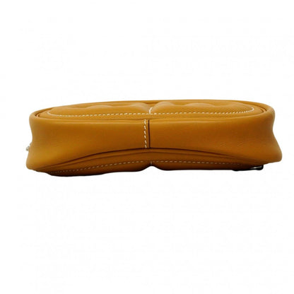 Hermes Shoulder Bag in the Loop Verso Swift Toffee Lime Silver — view 3