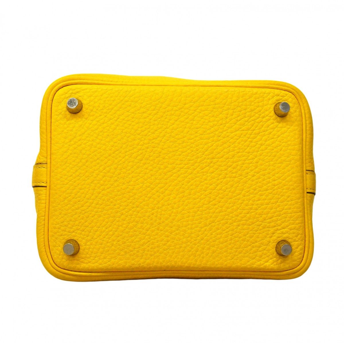 Hermes Handbag Picotin Lock PM Taurillon Clemence Joannapur Silver — view 3
