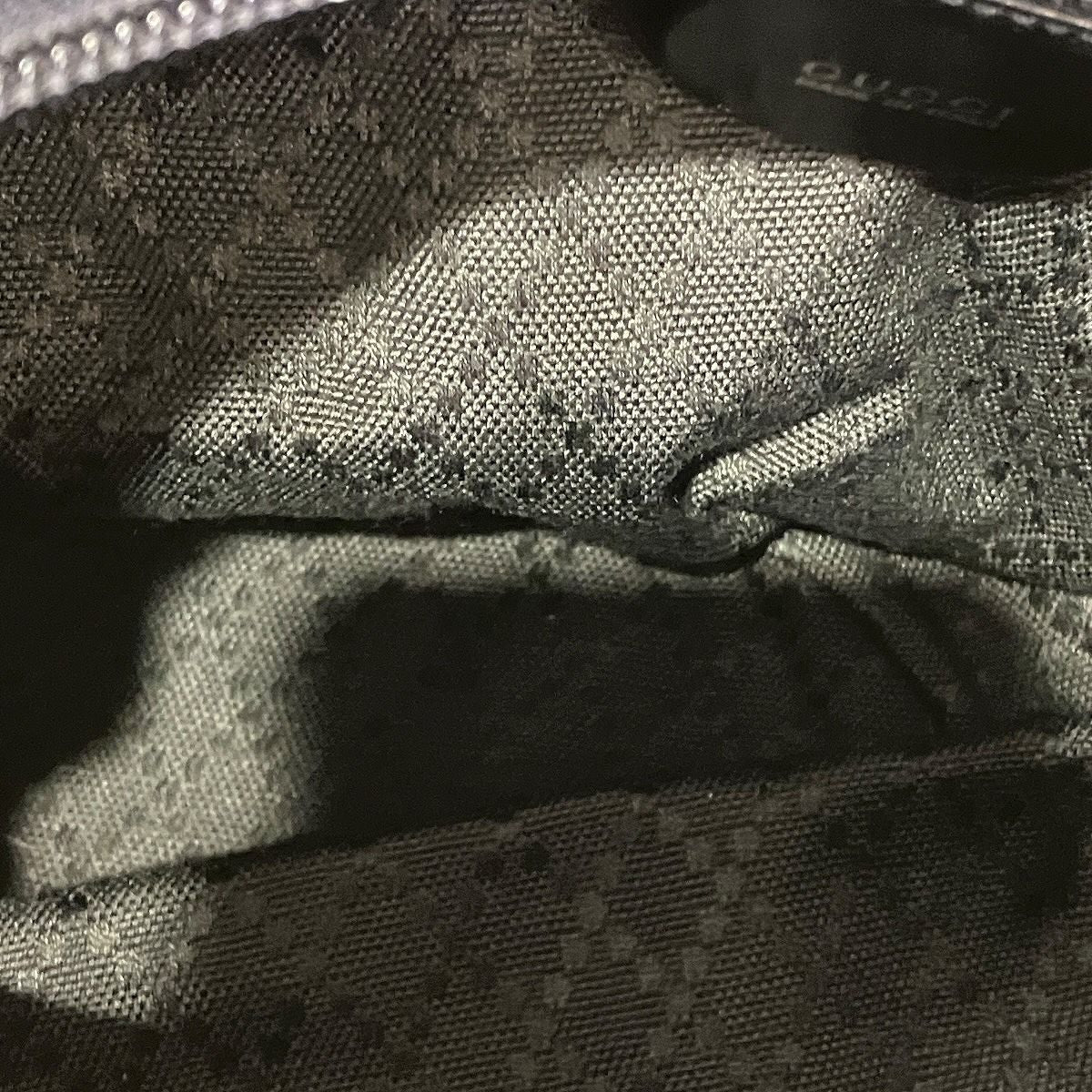 Gucci Bamboo Handbag Nylon Leather 000.5 — view 5