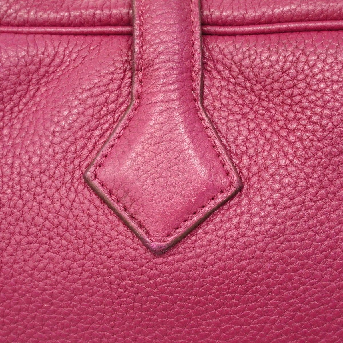 Hermes Handbag Victoria Elan 38 Taurillon Clemence Tosca Silver — view 8