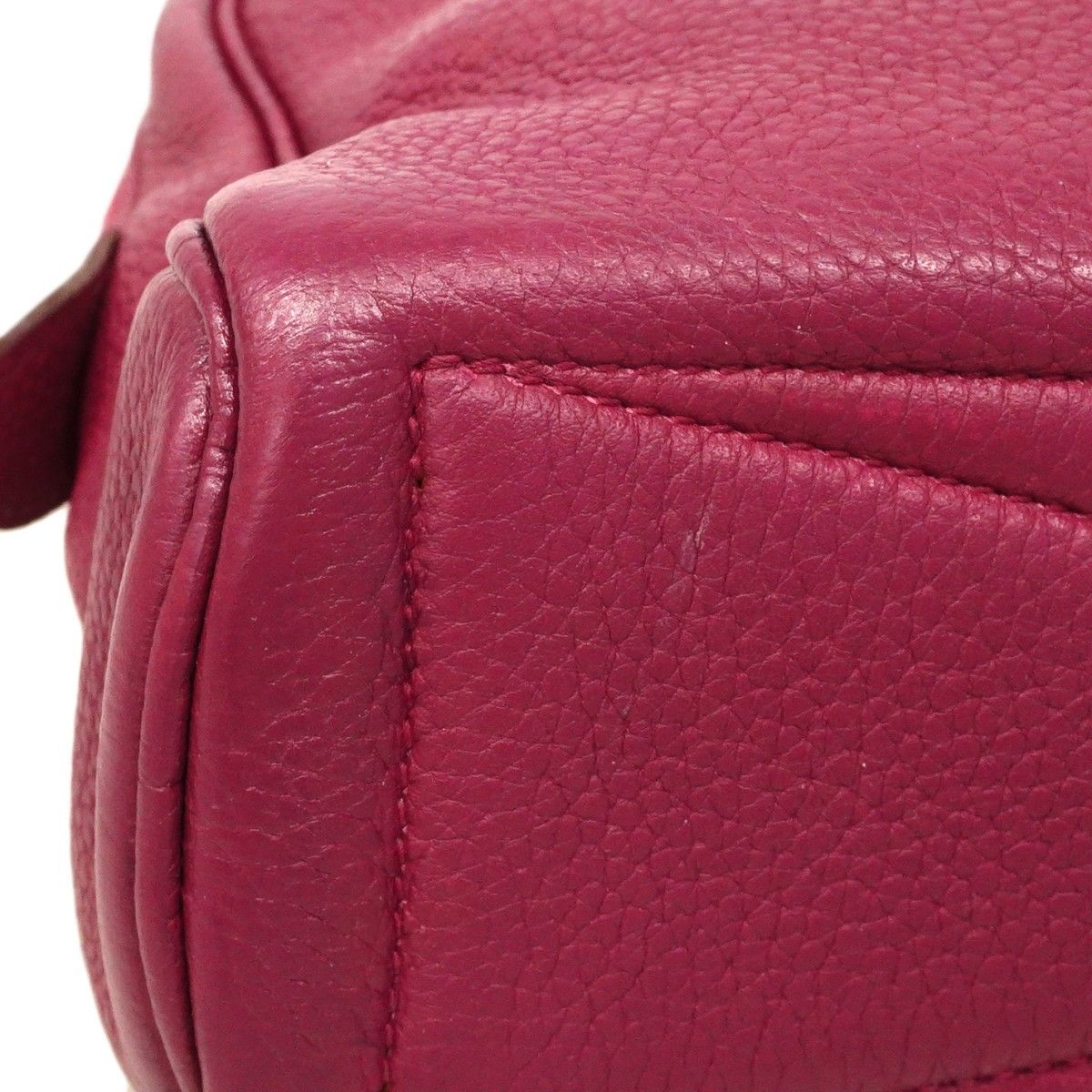 Hermes Handbag Victoria Elan 38 Taurillon Clemence Tosca Silver — view 9