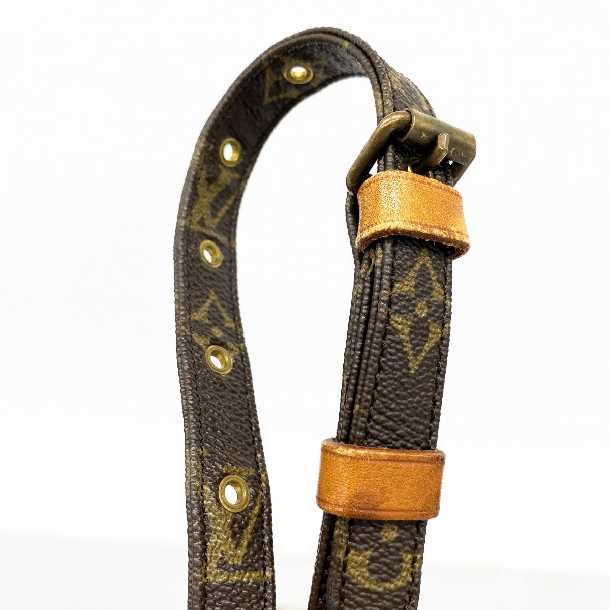 Louis Vuitton Shoulder Bag Monogram Amazon Brown — view 8