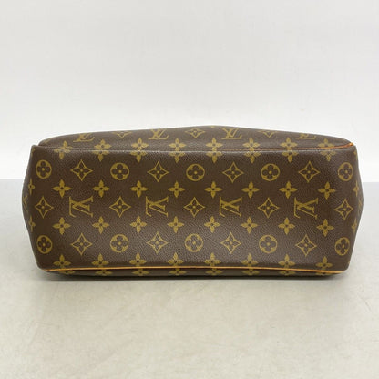 Louis Vuitton Handbag Monogram Deauville Brown — view 3