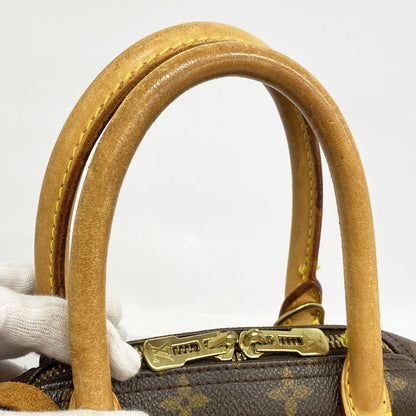 Louis Vuitton Handbag Monogram Deauville Brown — view 9