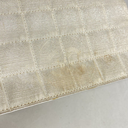 Chanel Shoulder Wallet New Travel Nylon Silver — view 9