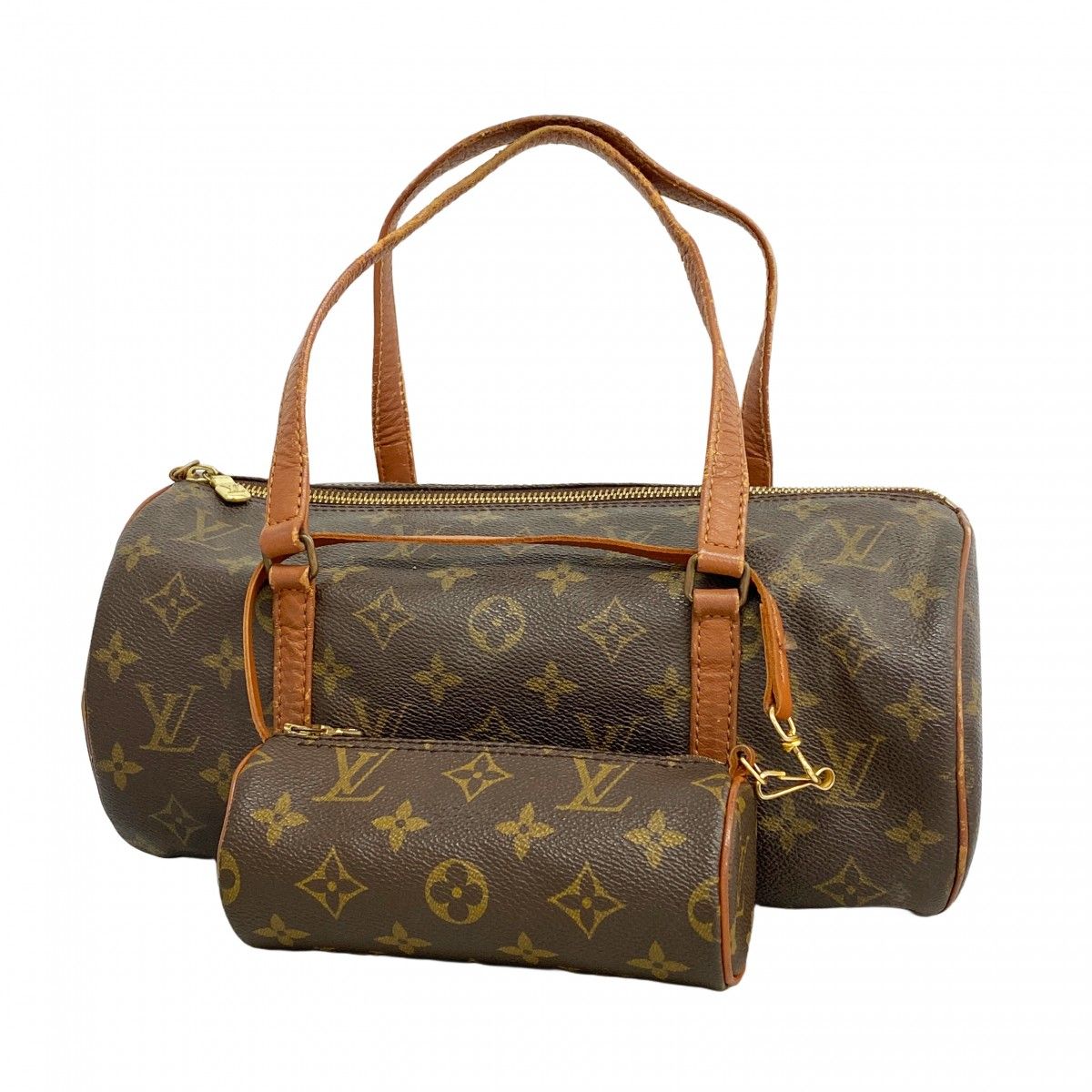 Louis Vuitton Handbag Monogram Papillon 30 Brown