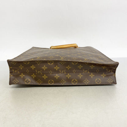 Louis Vuitton Tote Monogram Sac Plat Brown — view 3