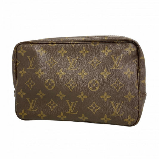 Louis Vuitton Pouch Monogram Trousse Toilet 23 Brown