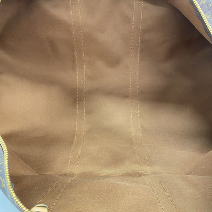 Louis Vuitton Boston Bag Monogram Keepall Bandouliere 60 Brown — view 4