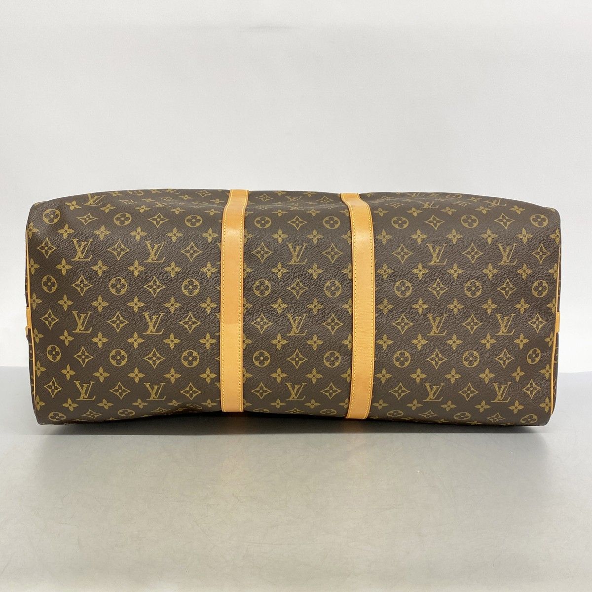Louis Vuitton Boston Bag Monogram Keepall Bandouliere 60 Brown — view 3