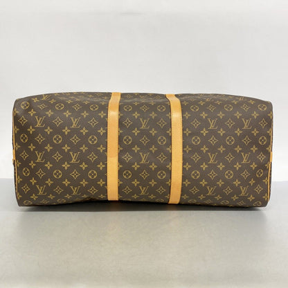 Louis Vuitton Boston Bag Monogram Keepall Bandouliere 60 Brown — view 3