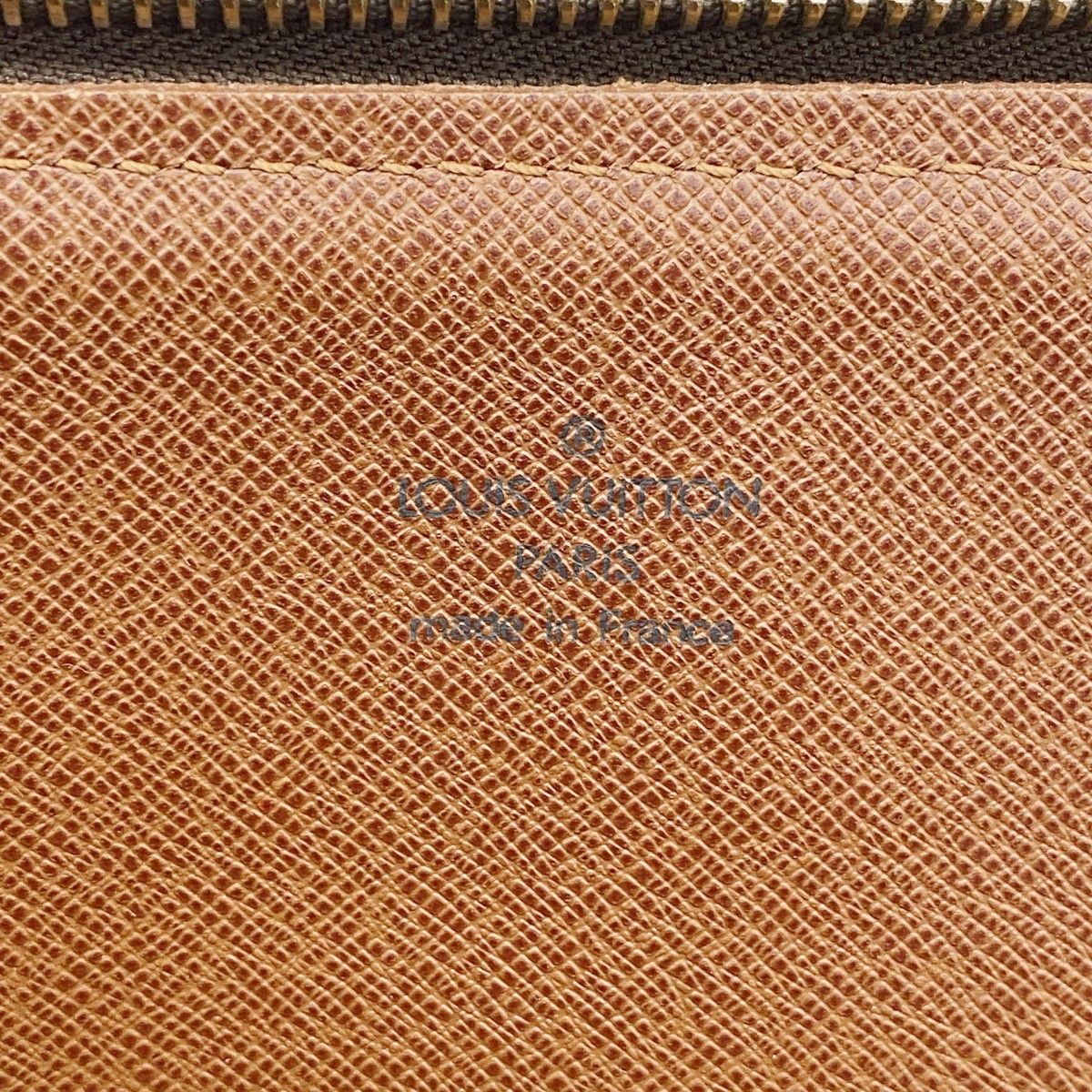 Louis Vuitton Clutch Monogram Poche Document Brown — view 5