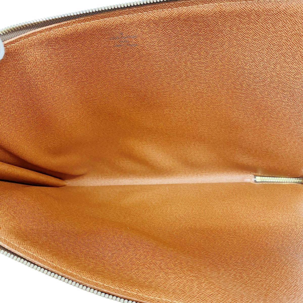 Louis Vuitton Clutch Monogram Poche Document Brown — view 4