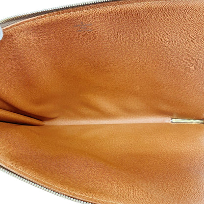 Louis Vuitton Clutch Monogram Poche Document Brown — view 4