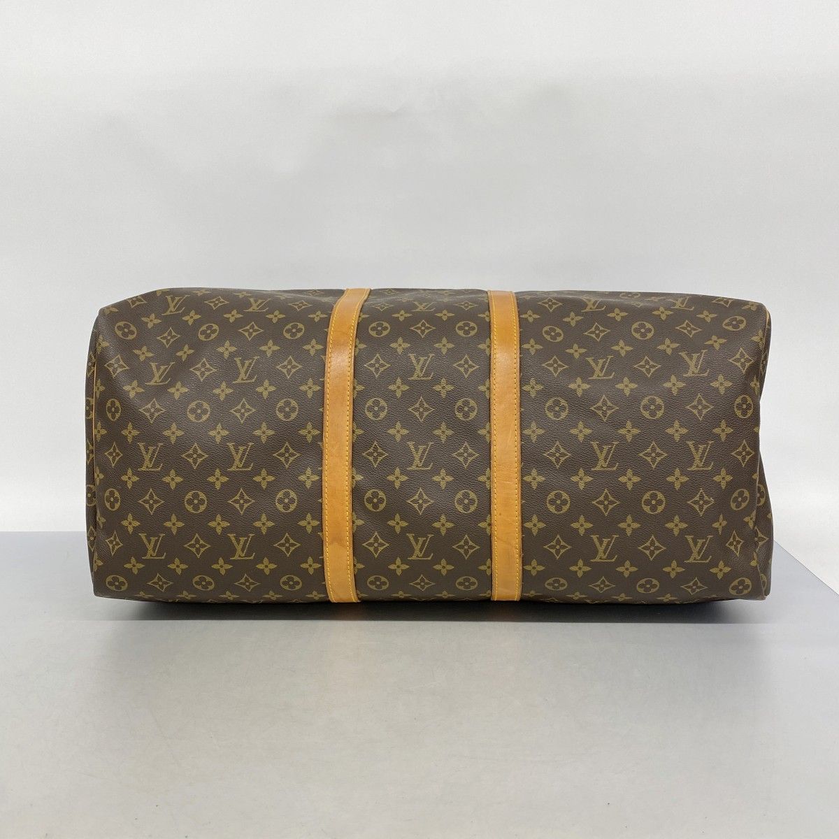 Louis Vuitton Boston Bag Monogram Keepall 60 Brown — view 3