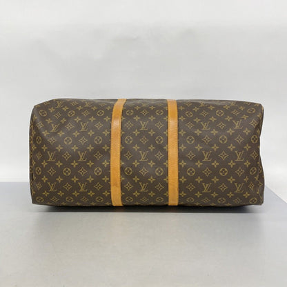 Louis Vuitton Boston Bag Monogram Keepall 60 Brown — view 3