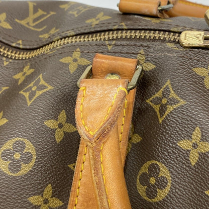 Louis Vuitton Boston Bag Monogram Keepall 60 Brown — view 9
