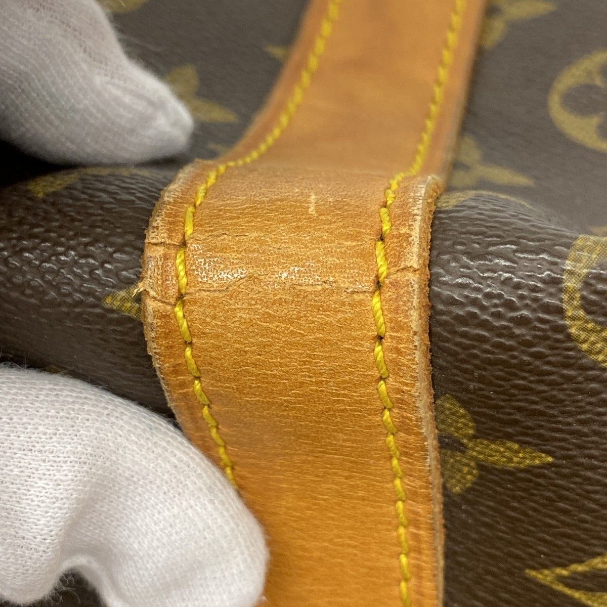 Louis Vuitton Boston Bag Monogram Keepall 60 Brown — view 6
