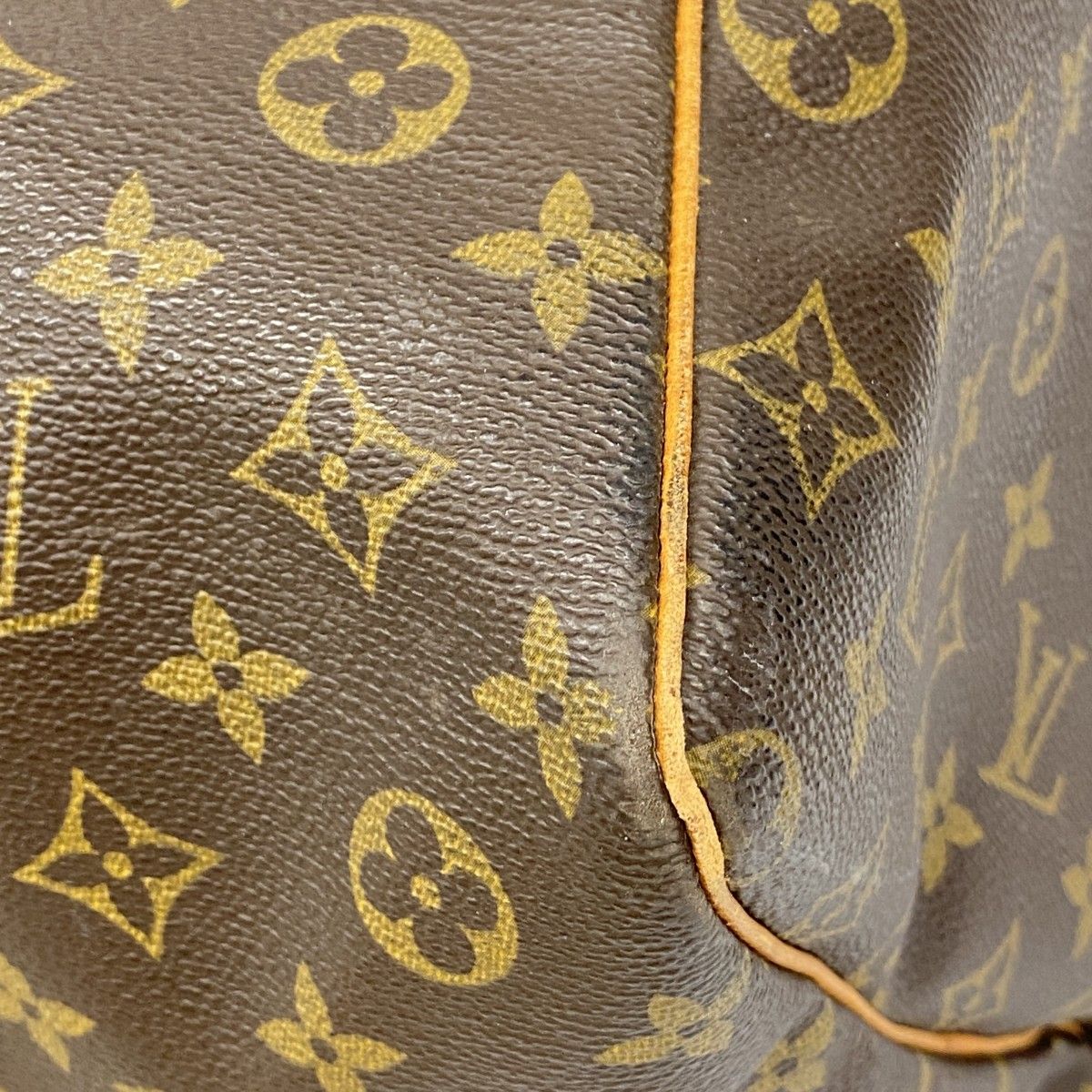 Louis Vuitton Boston Bag Monogram Keepall 60 Brown — view 7