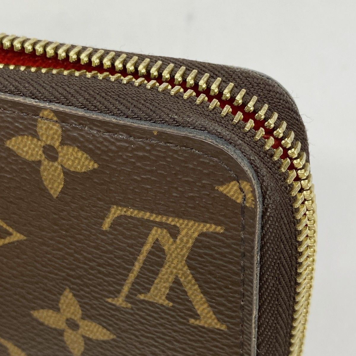 Louis Vuitton Wallet Monogram Zippy Coquelicot — view 6