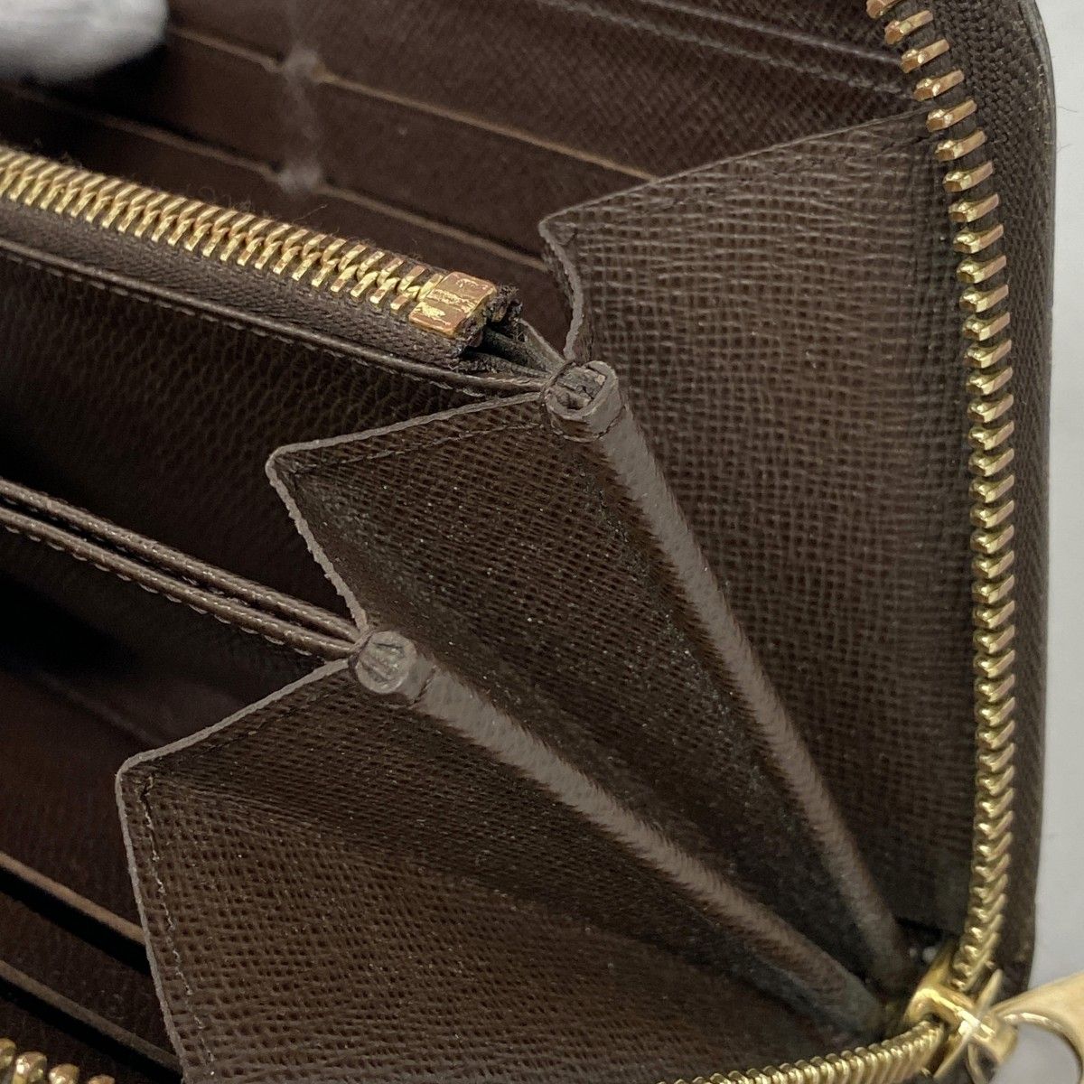Louis Vuitton Wallet Damier Zippy Ebene — view 7