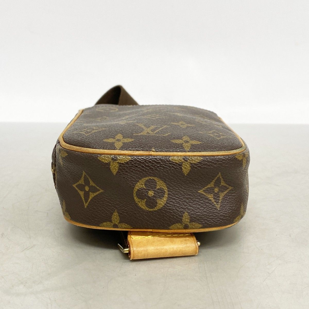 Louis Vuitton Belt Bag Monogram Pochette Gange Brown — view 3