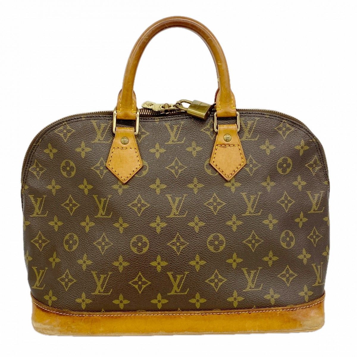 Louis Vuitton Handbag Monogram Alma Brown