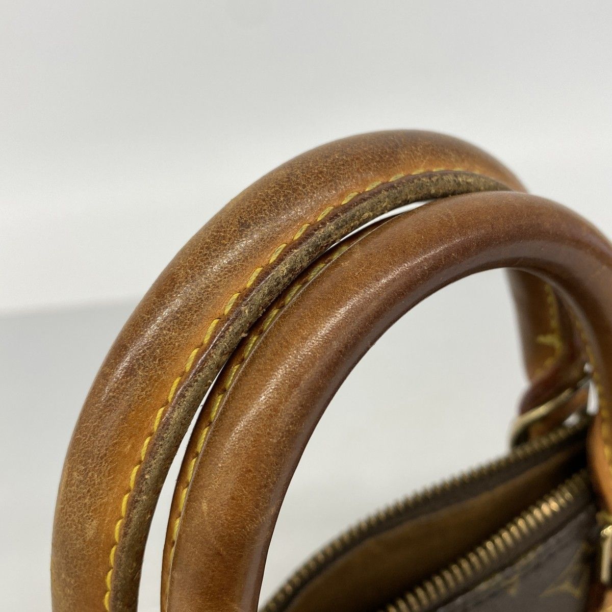 Louis Vuitton Handbag Monogram Alma Brown — view 8
