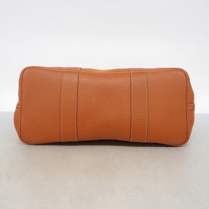 Hermes Tote Garden Party PM Toile Officier Orange Silver — view 3