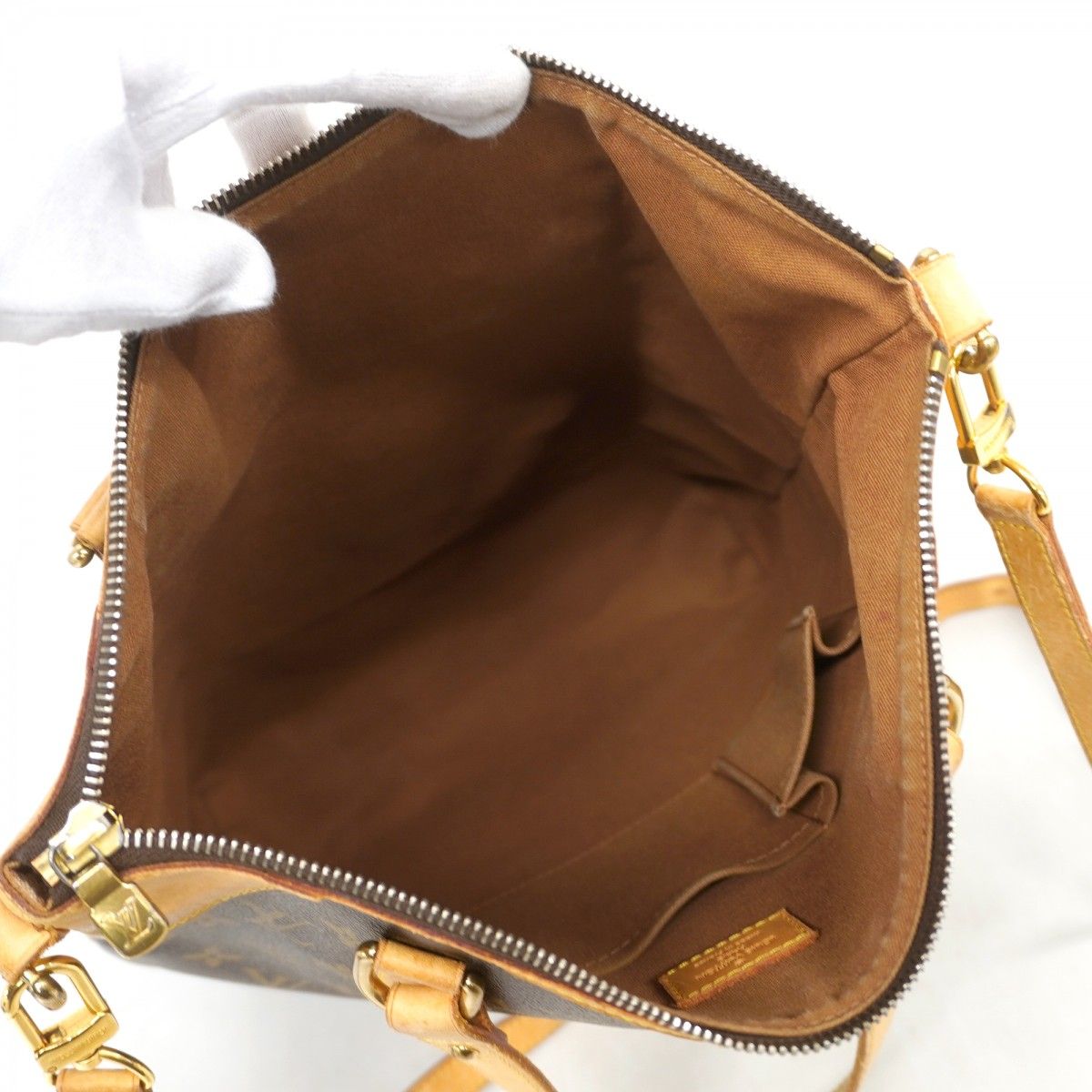 Louis Vuitton Handbag Monogram Odeon GM Brown 2-Way Bag — view 4