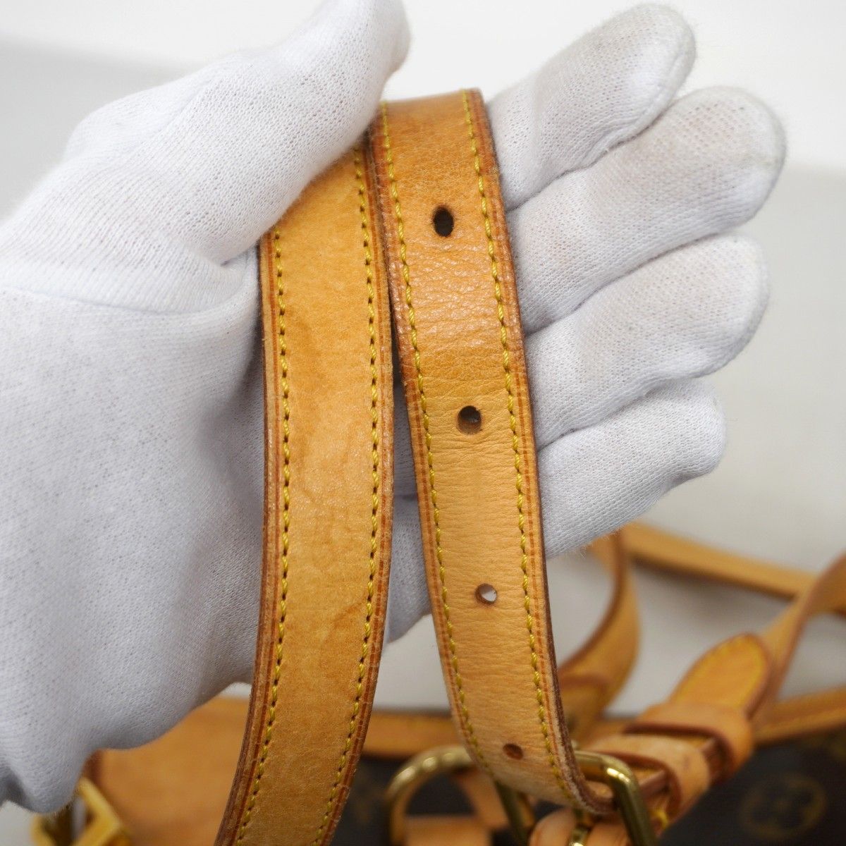 Louis Vuitton Handbag Monogram Odeon GM Brown 2-Way Bag — view 9