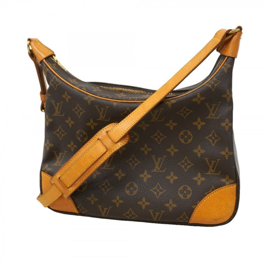 Louis Vuitton Shoulder Bag Monogram Boulogne 30 Brown