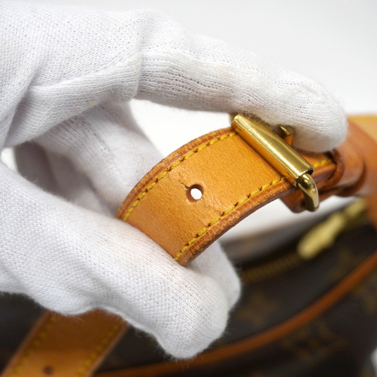 Louis Vuitton Shoulder Bag Monogram Boulogne 30 Brown — view 7