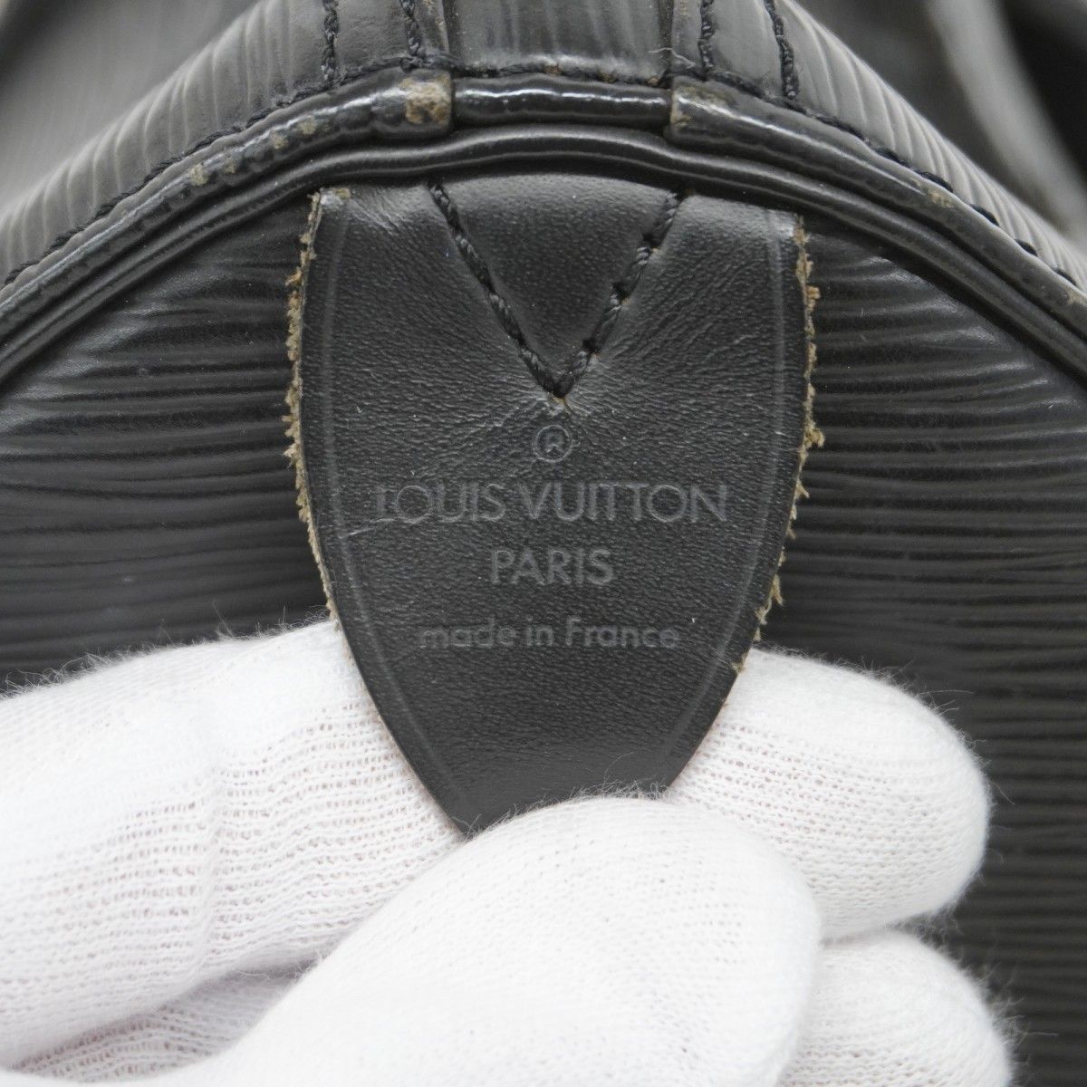 Louis Vuitton Handbag Epi Speedy 25 Noir — view 5