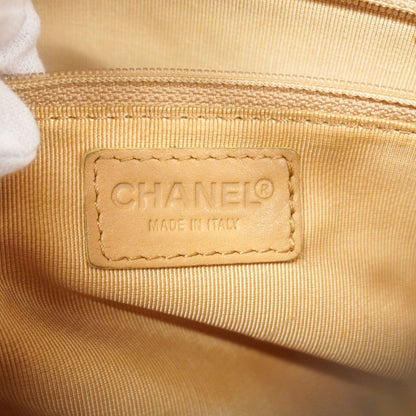 Chanel Handbag Wild Stitch Lambskin Brown Black Gold — view 5