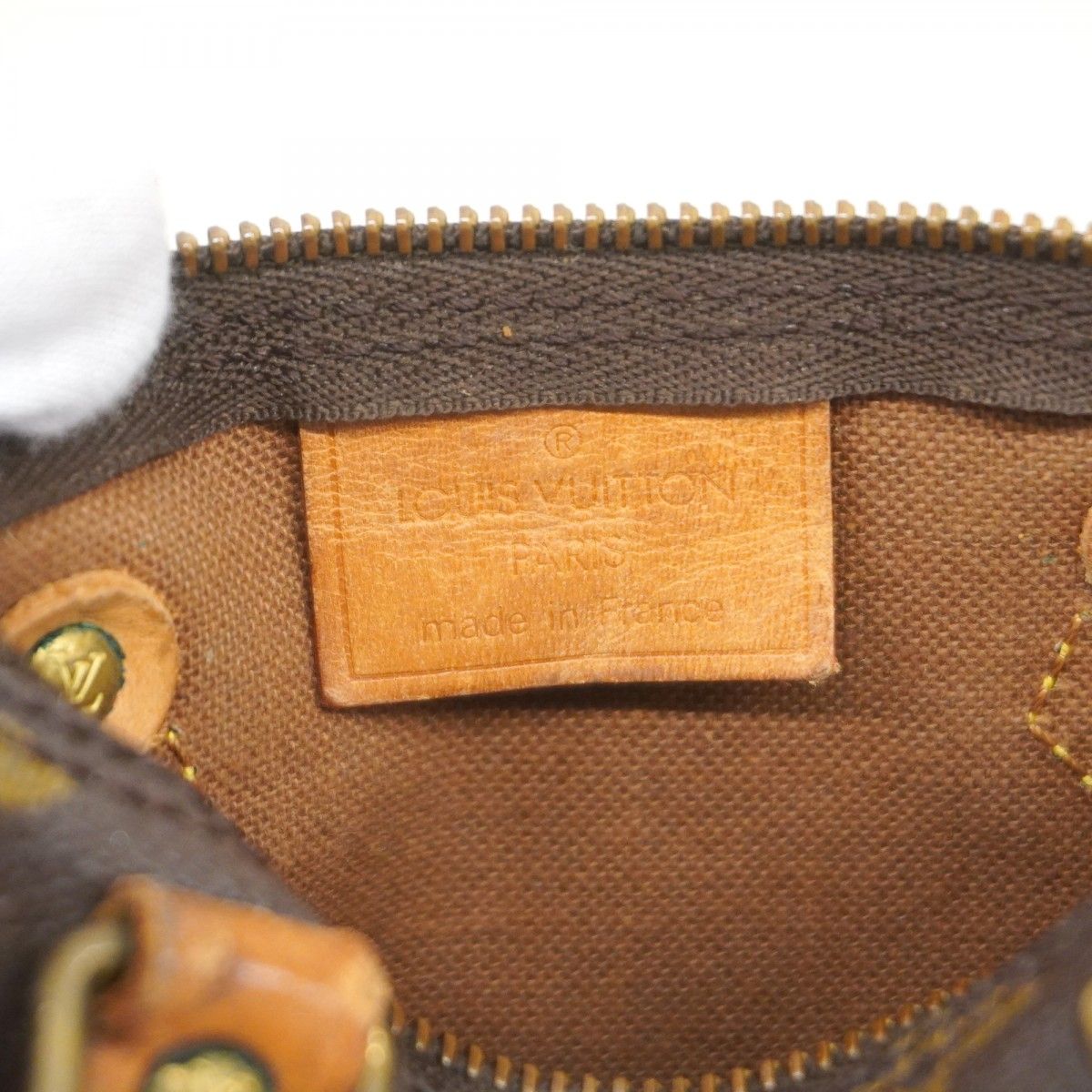 Louis Vuitton Handbag Monogram Mini Speedy Brown — view 5
