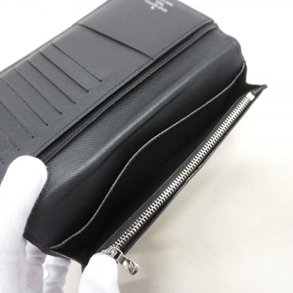 Louis Vuitton Wallet Monogram Eclipse Portefeuille Brazza Black — view 9