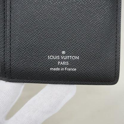 Louis Vuitton Wallet Monogram Eclipse Portefeuille Brazza Black — view 5