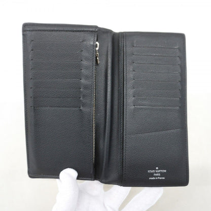 Louis Vuitton Wallet Monogram Eclipse Portefeuille Brazza Black — view 4