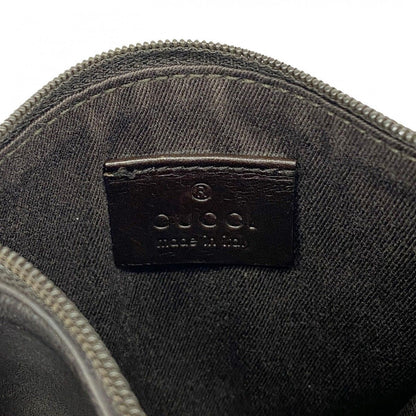 Gucci Tote Denim Dark Brown Silver — view 5