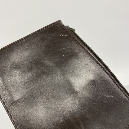 Gucci Tote Denim Dark Brown Silver — view 9