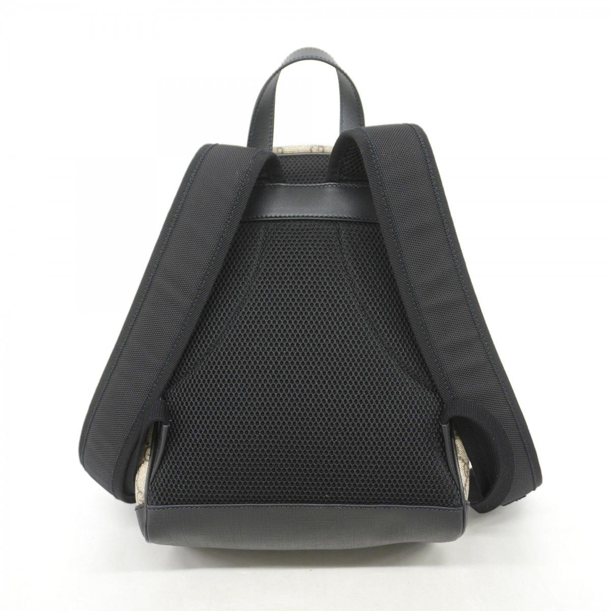 Gucci Backpack GG Supreme Brown Silver — view 9