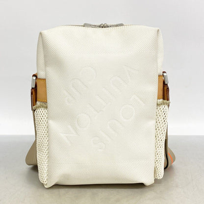 Louis Vuitton Shoulder Bag Damier Jean Cup Weatherly White — view 9
