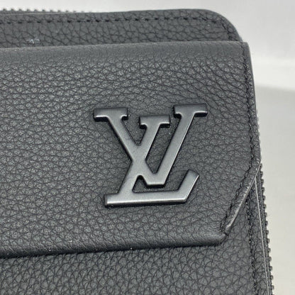 Louis Vuitton Wallet LV Aerogram Zippy Black — view 6