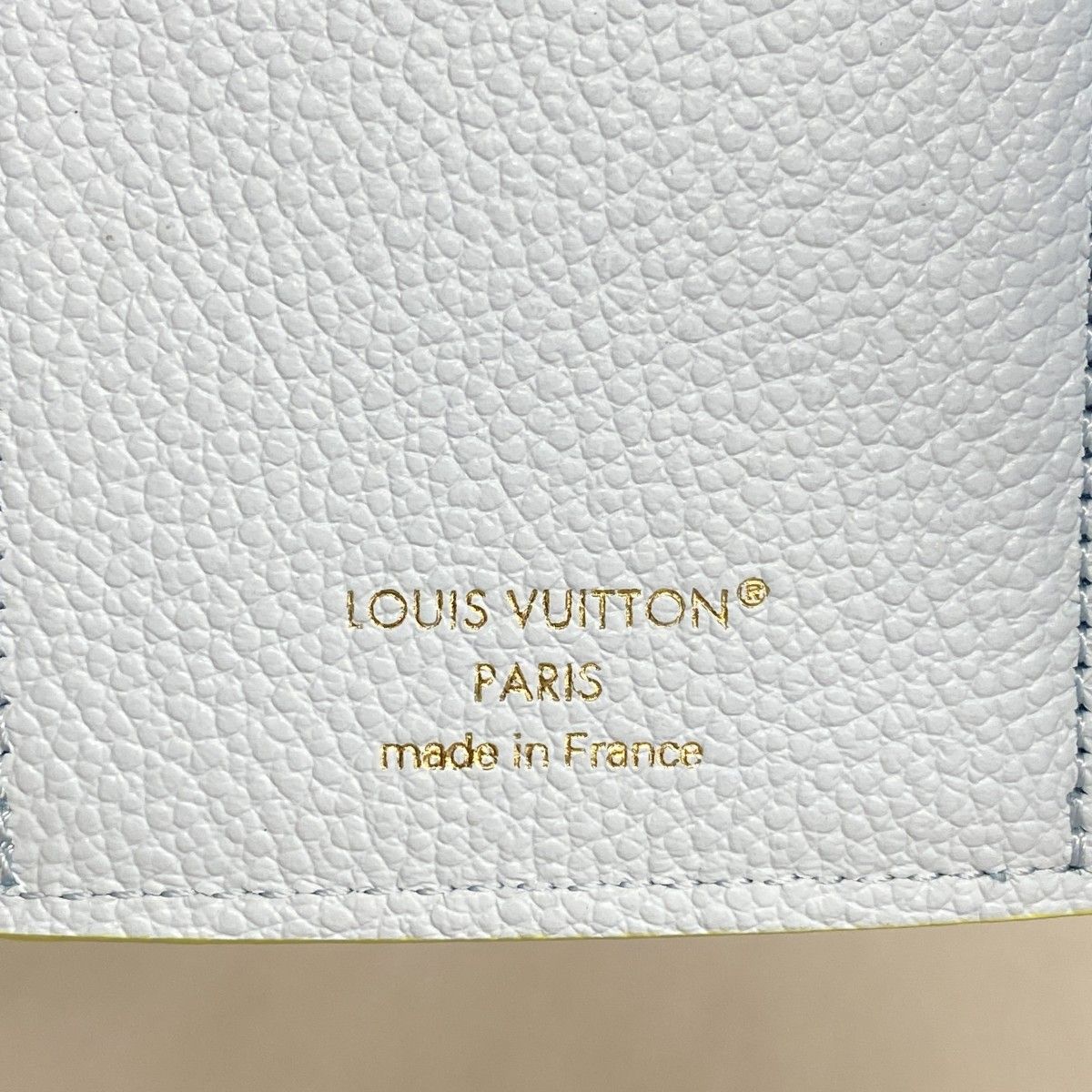 Louis Vuitton Trifold Wallet Monogram Empreinte Portefeuille Victorine Citrus — view 5